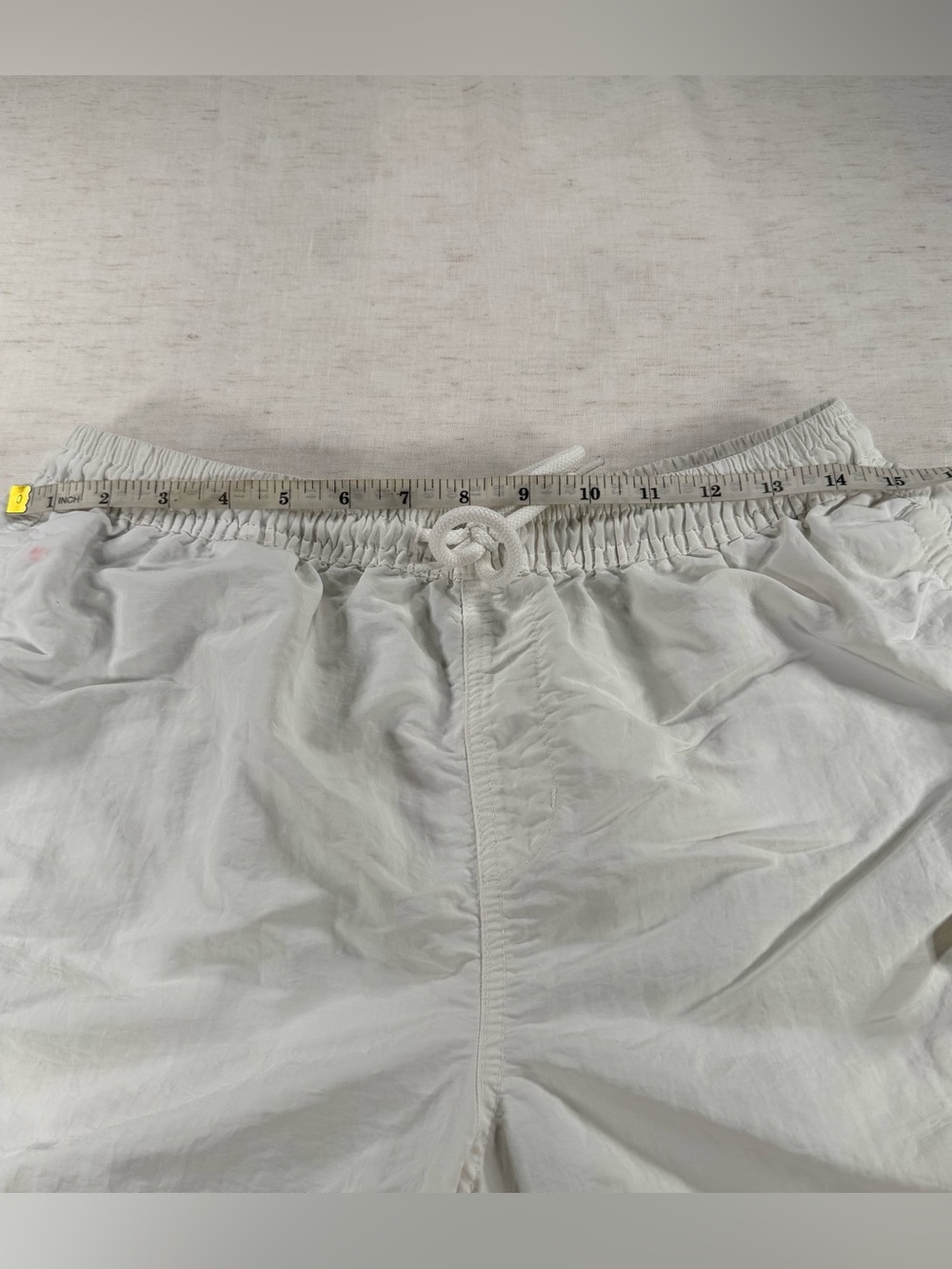 RSQ Men's White Nylon Shorts - Picture 4 of 6